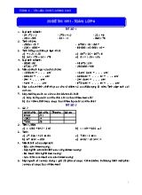 20 đề thi học kì 1 - Toán lớp 4